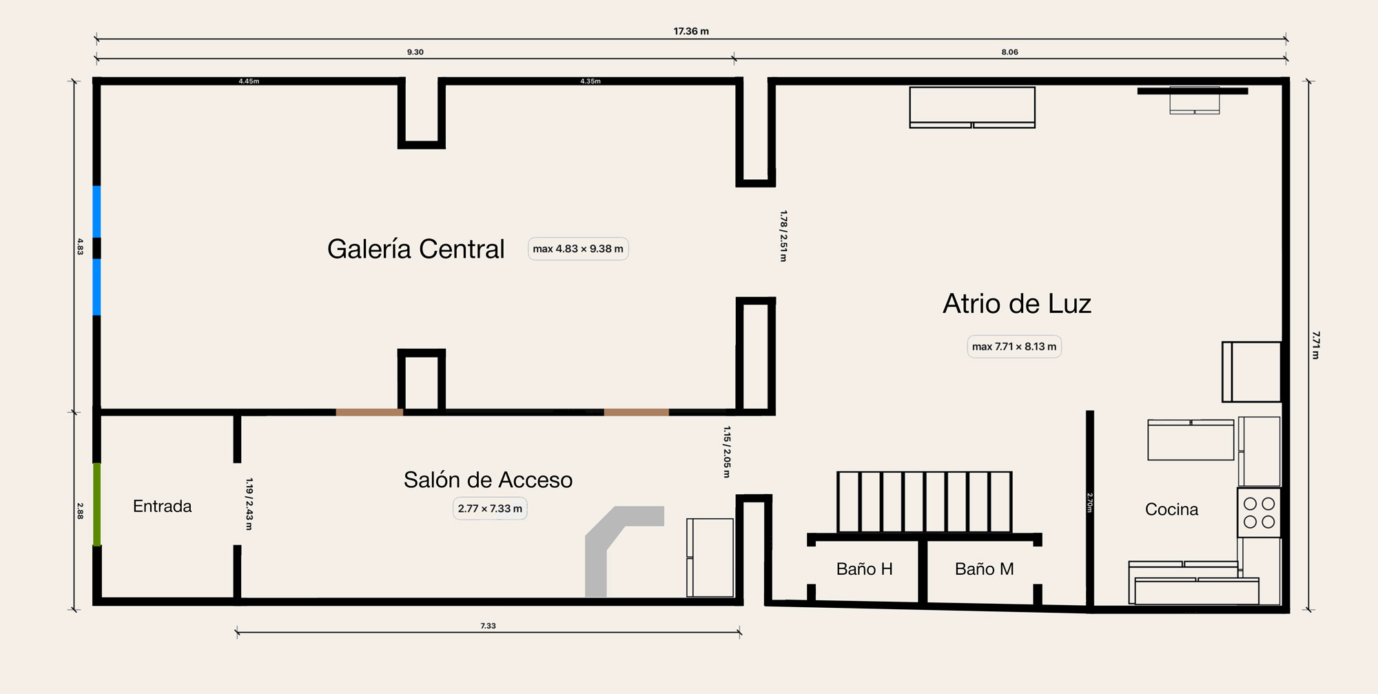Plano principal de Espacio 1902